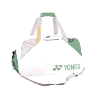 Torba sportowa Yonex Club Medium Boston (1 główna komora, kieszeń na buty) biała